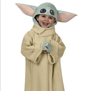 Toddler Baby Yoda Costume 3T-4T